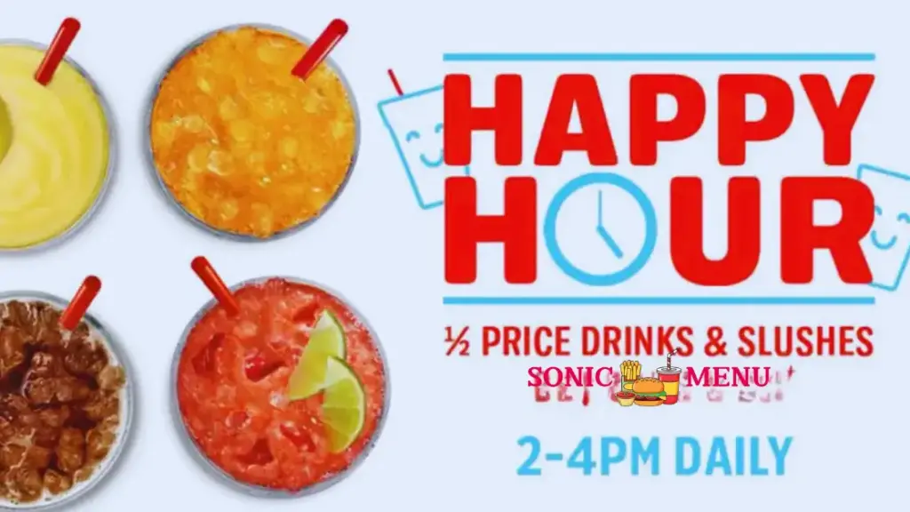 Sonic Happy hour Deals