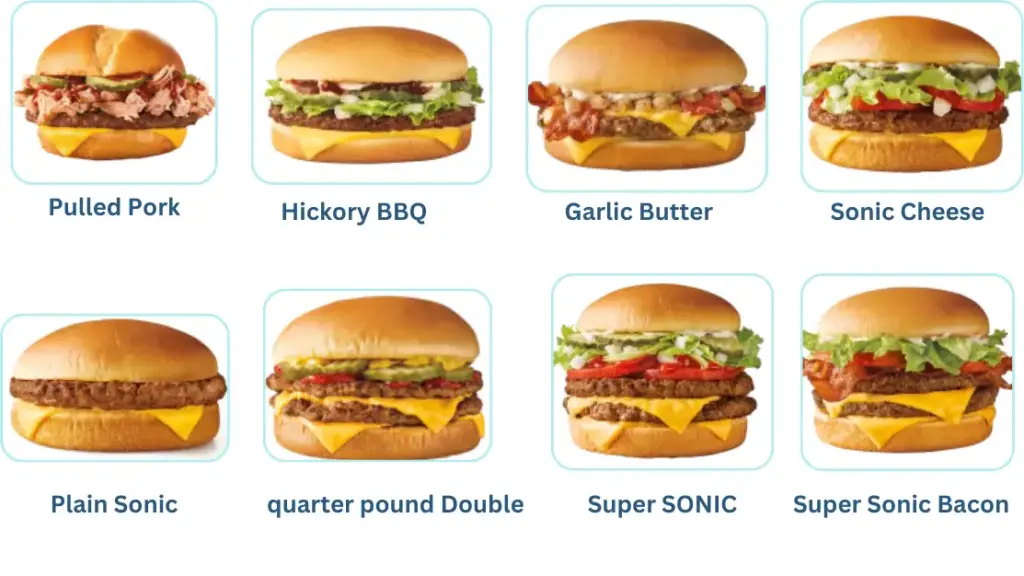 Sonic Cheese Burgers
