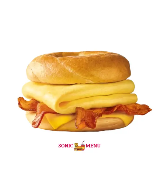Sonic Bacon, Egg and Cheese Bagel
