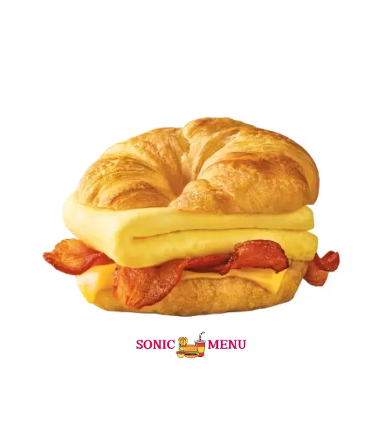Sonic Bacon, Egg and Cheese CroisSonic