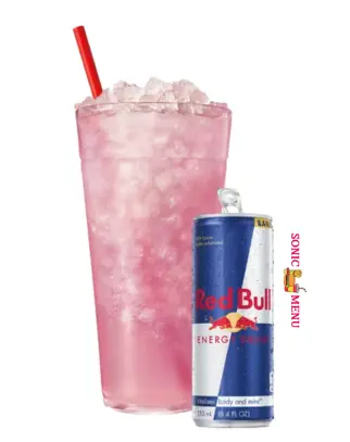 Sonic Red Bull with Dragon Fruit Recharger