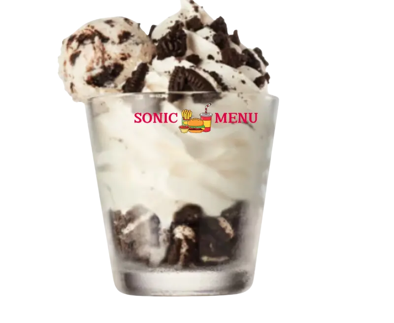 Sonic Oreo Big Scoop Cheesecake Sundae