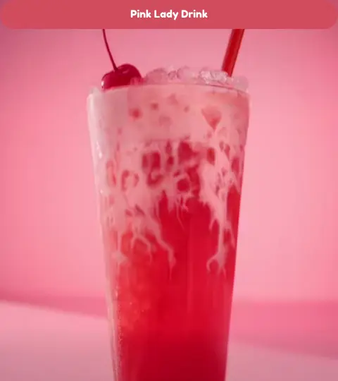 Sonic Pink Lady Drink