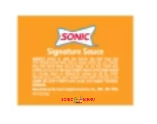 Sonic Signature Sauce Packet