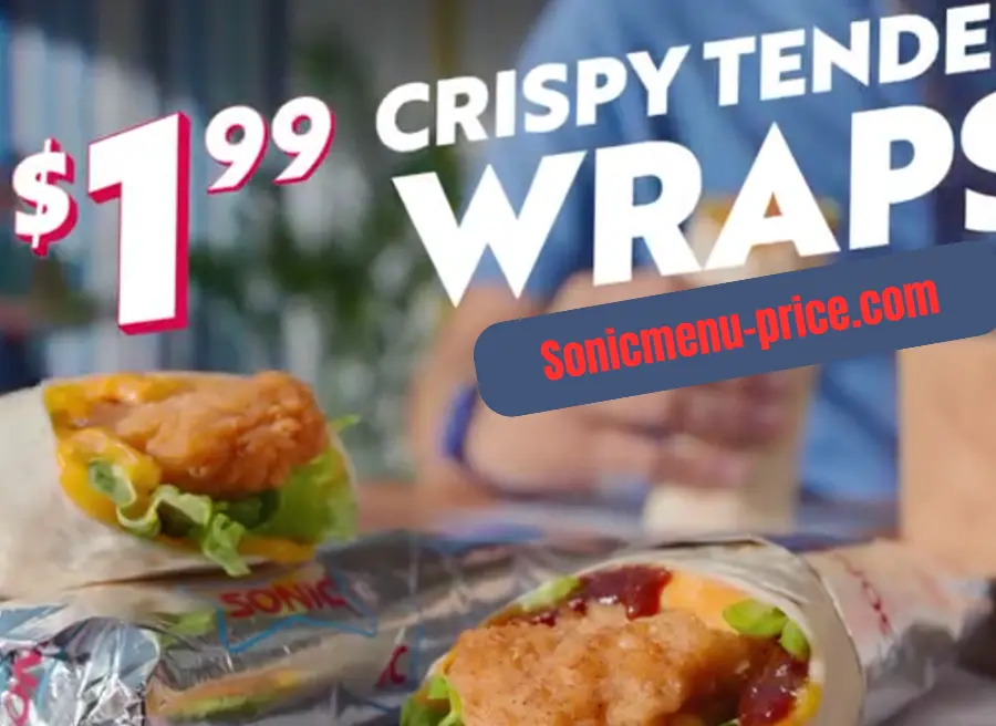 Sonic $1.99 Crispy Tender Wrap