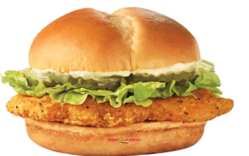 Sonic Menu Chicken Sandwich